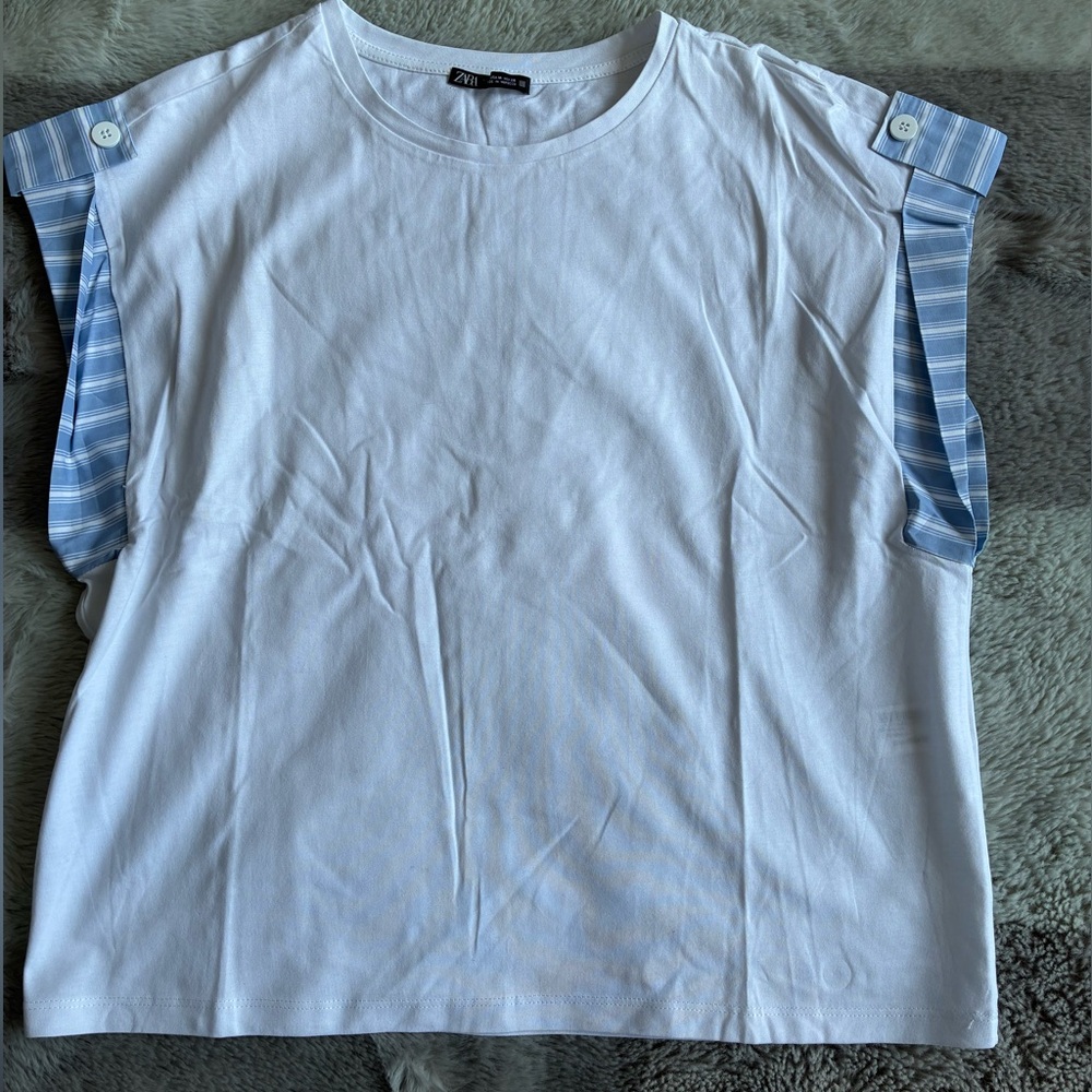 NWOT- Zara 100% Cotton T-shirt